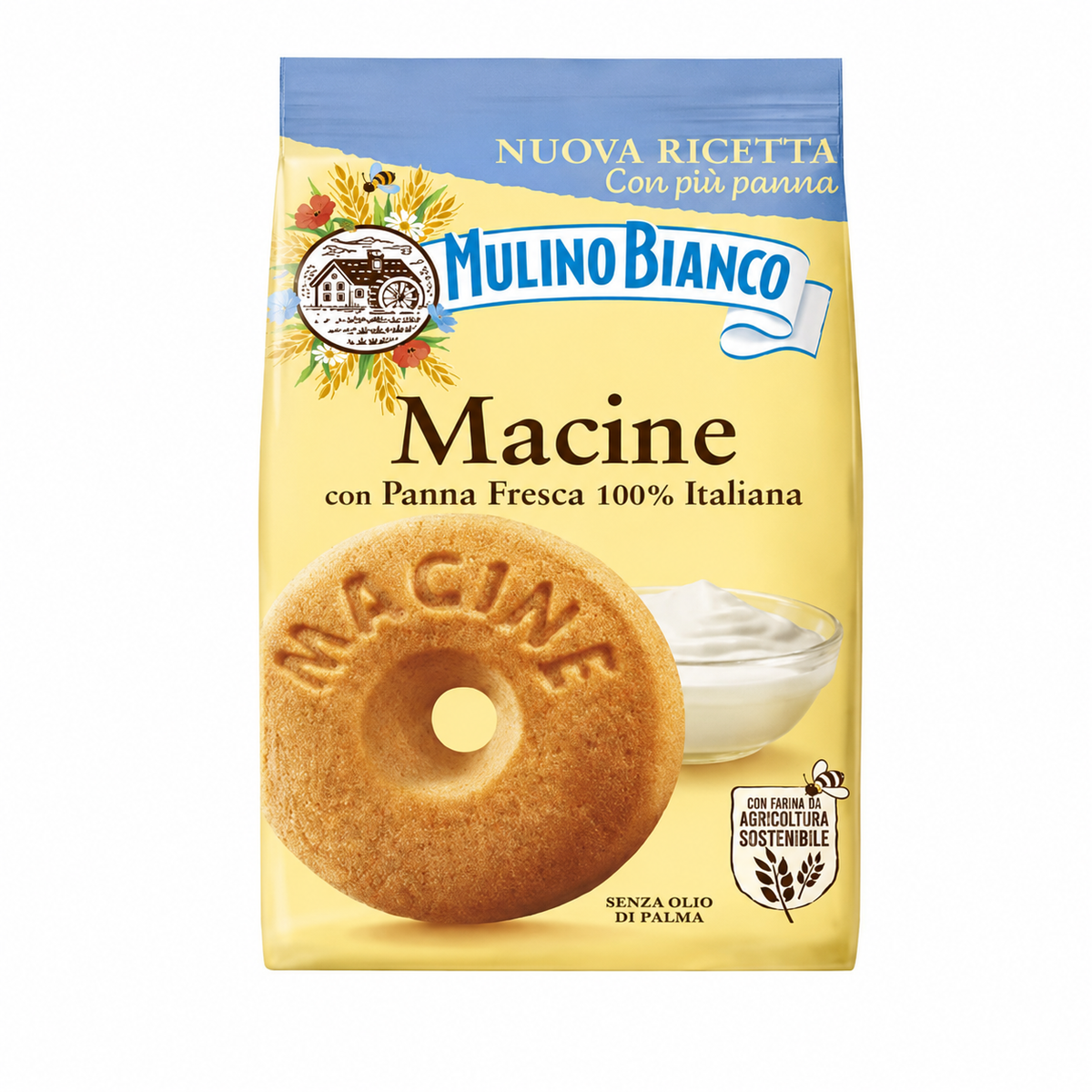 Mulino Bianco Macine Biscuits with Fresh Cream – 350g