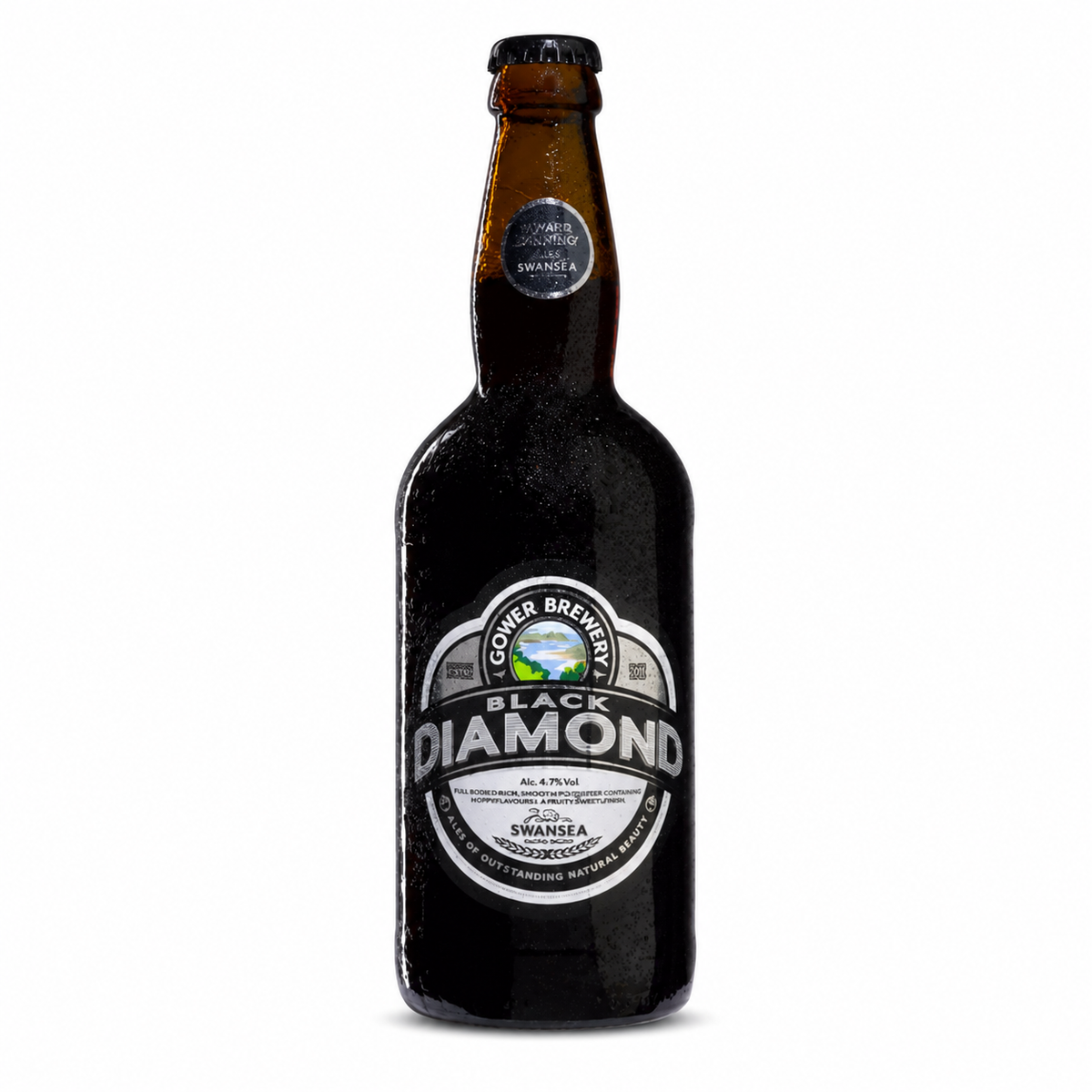 Gower Brewery Black Diamond Welsh Porter 500ml