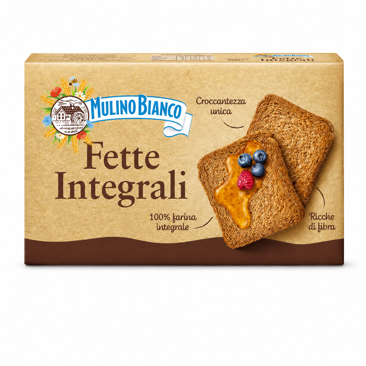 Mulino Bianco Fette Biscottate Integrali 315g