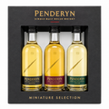 Penderyn Gold Single Malt Welsh Whisky Gift Pack 3 × 5cl