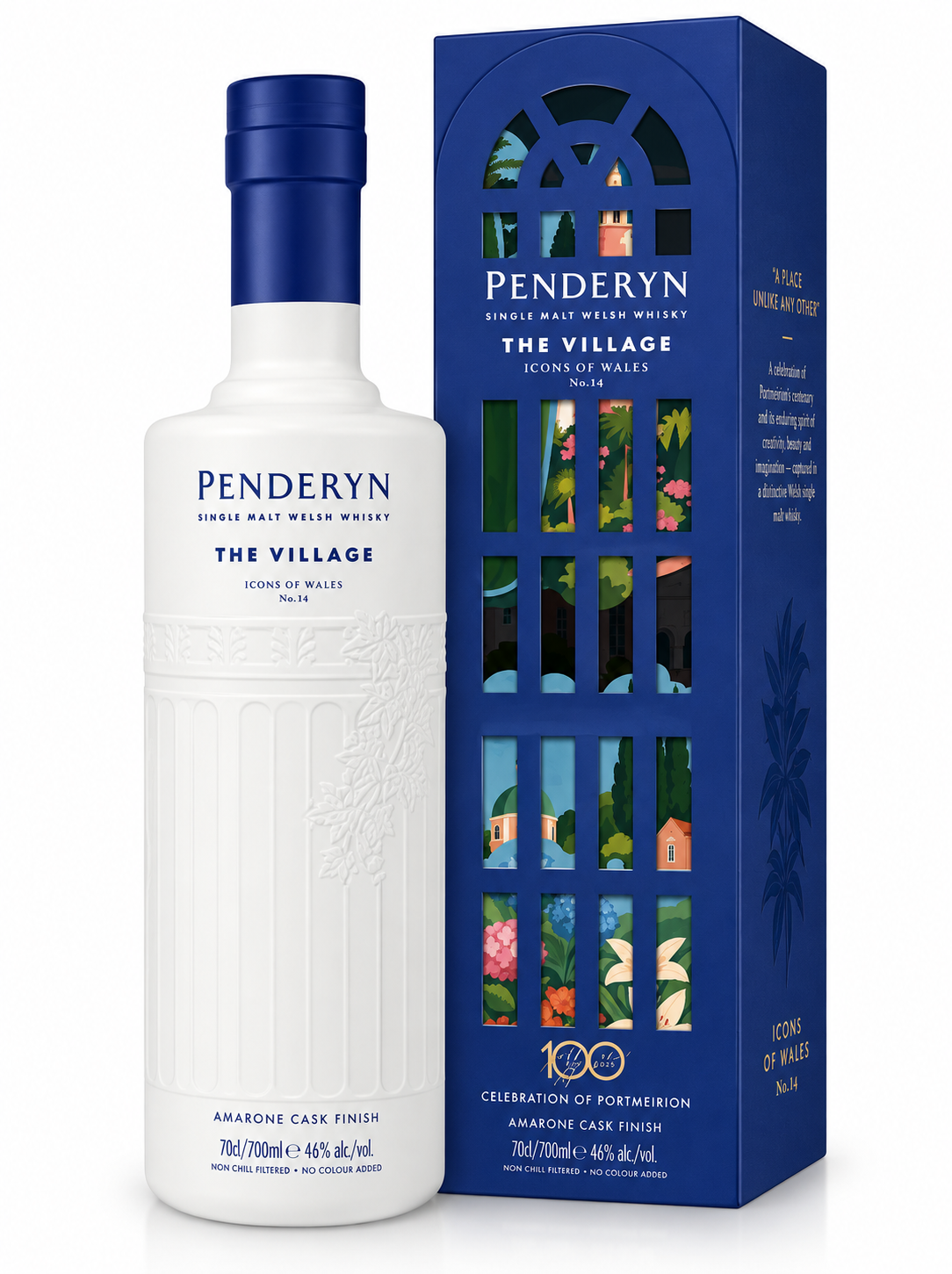 Penderyn Icons of Wales #14 The Village Welsh Single Malt Whisky 70cl
