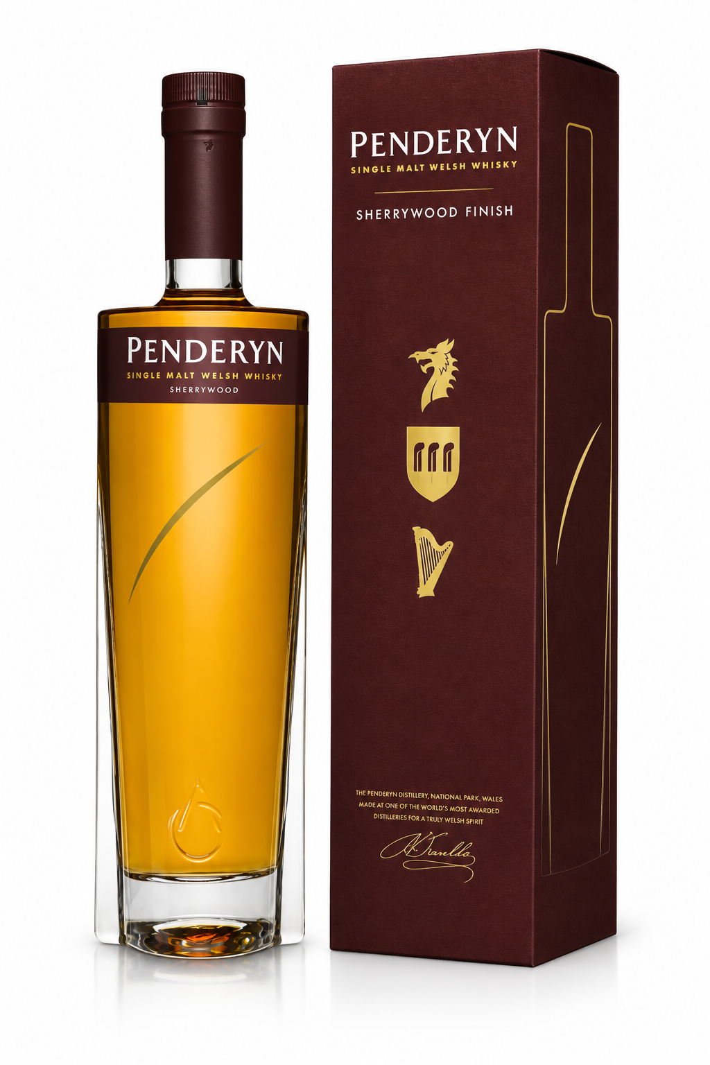 Penderyn Sherrywood Single Malt Welsh Whisky 70cl