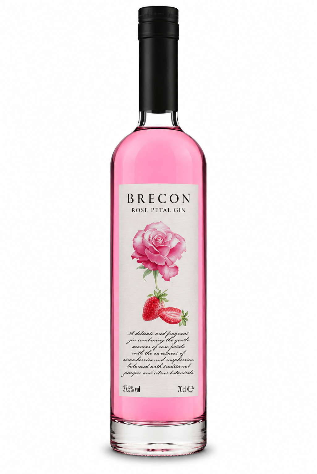 Brecon Rose Petal Gin 70cl