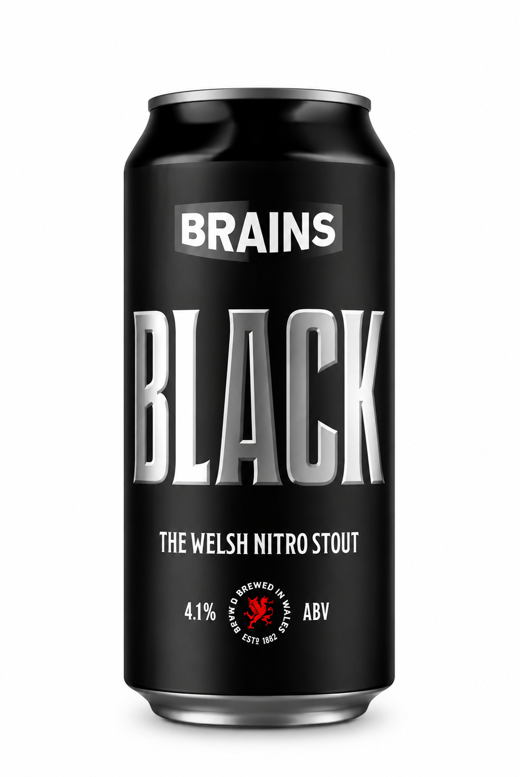 Brains Black Welsh Nitro Stout 440ml