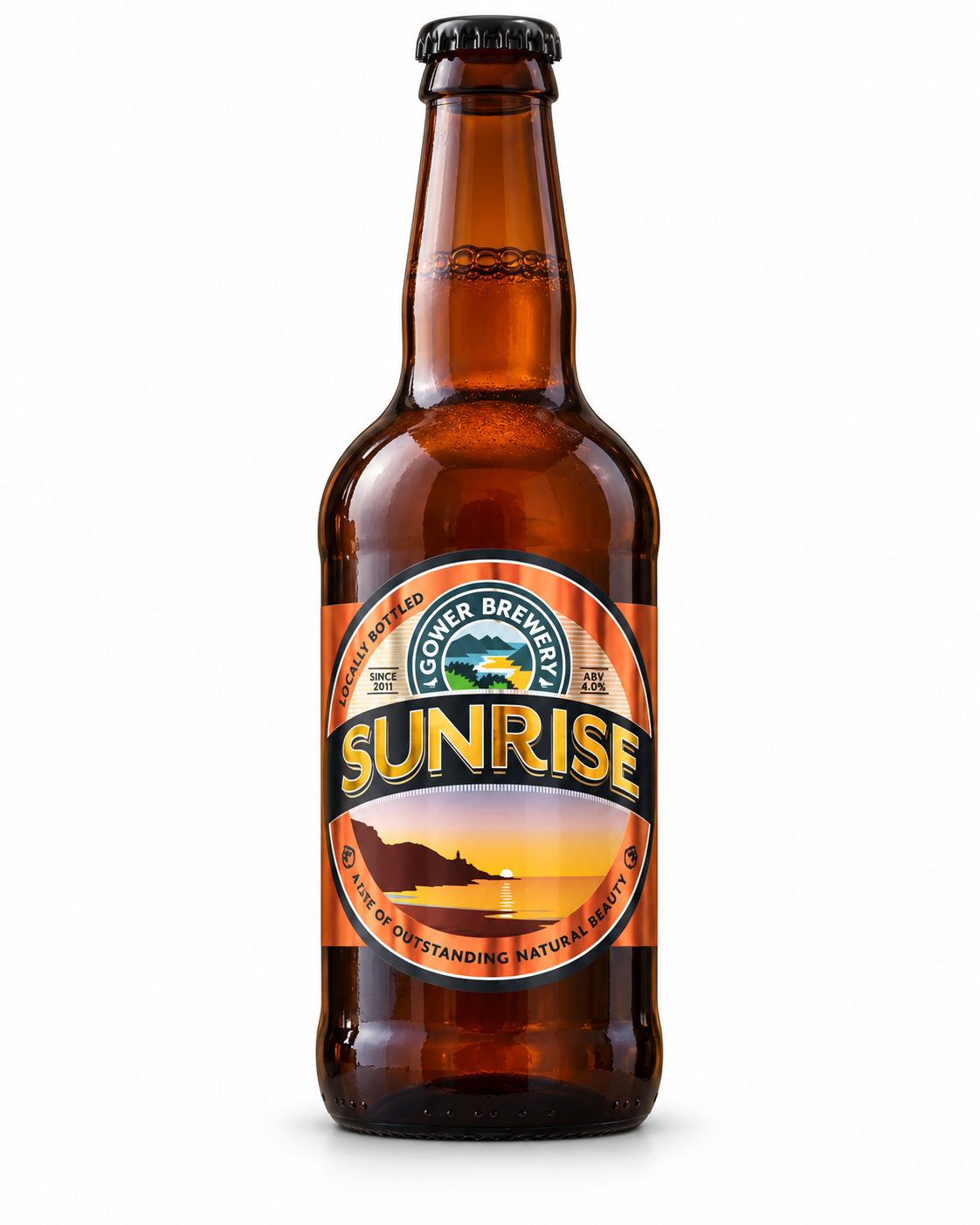 Gower Sunrise Blonde Beer 500ml