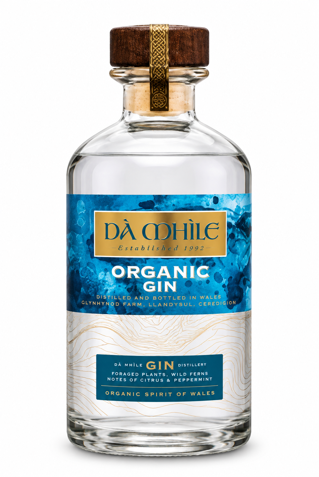 Dà Mhìle Organic Botanical Gin 35cl