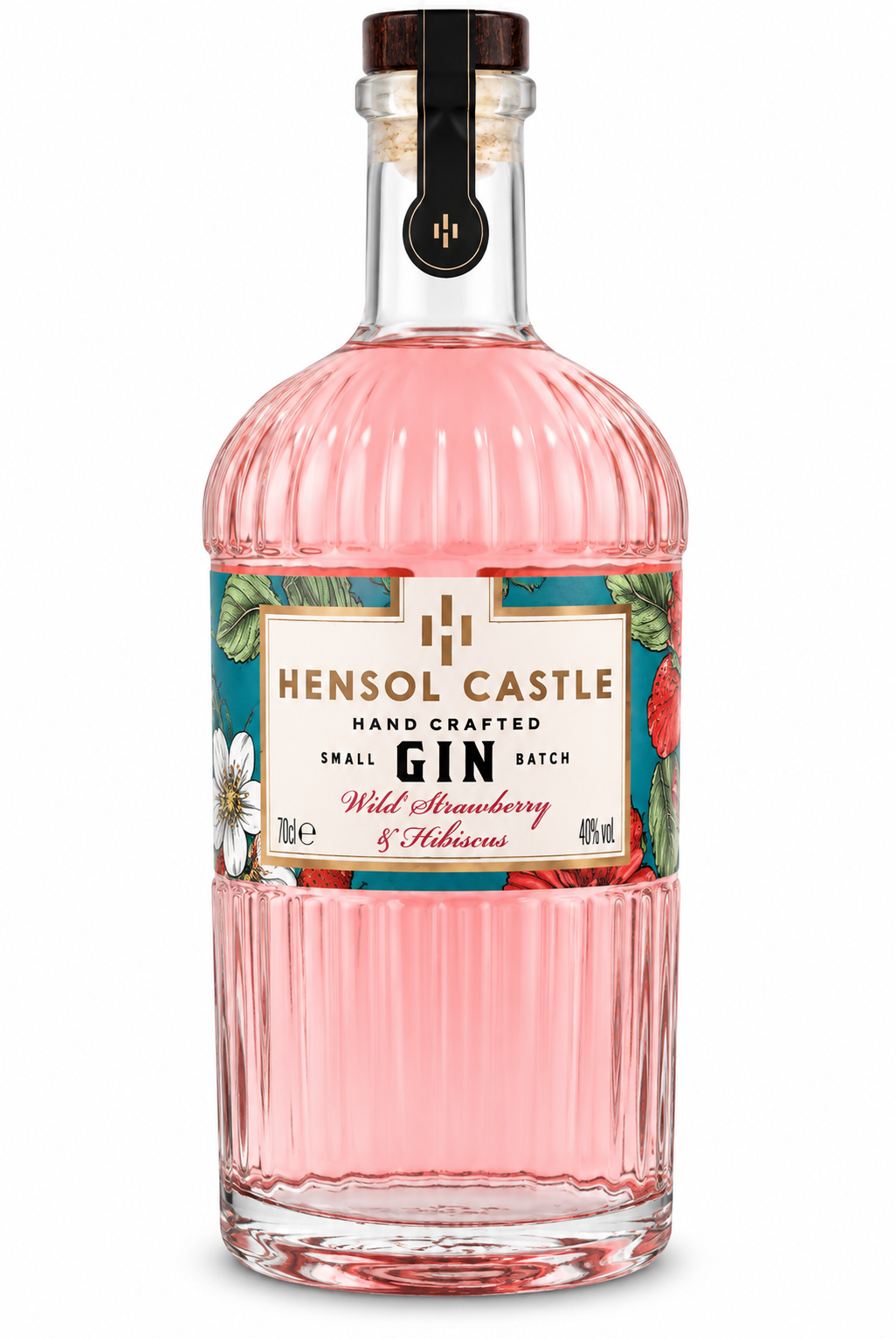 Hensol Castle Wild Strawberry & Hibiscus Gin 70cl