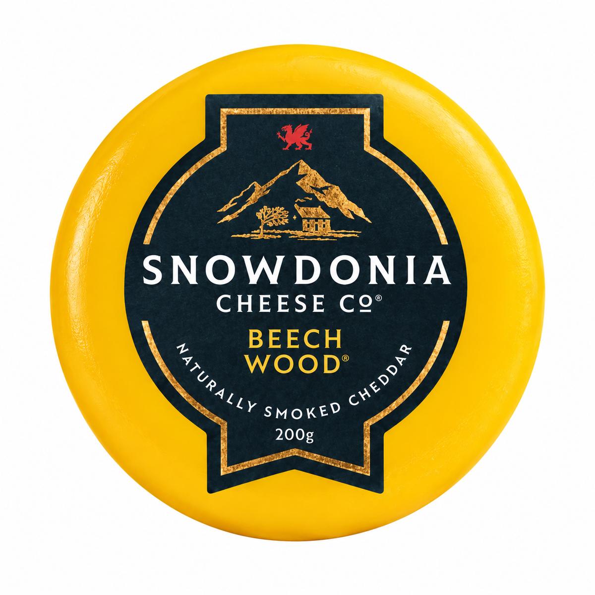 Snowdonia Beech Wood Smoked Cheddar 200g