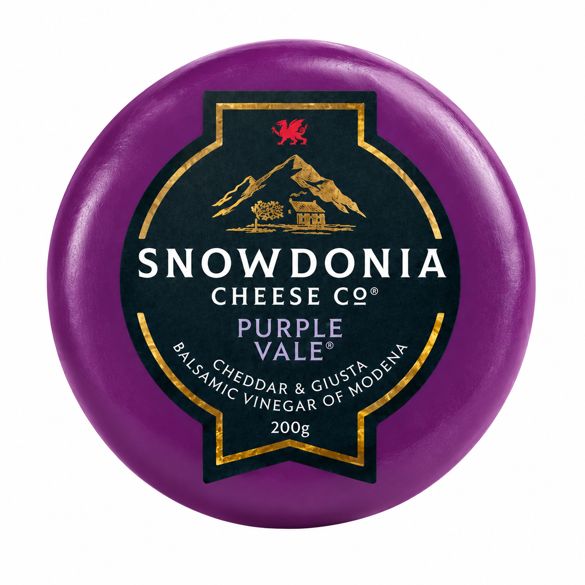 Snowdonia Purple Vale Onion & Balsamic Cheddar 200g