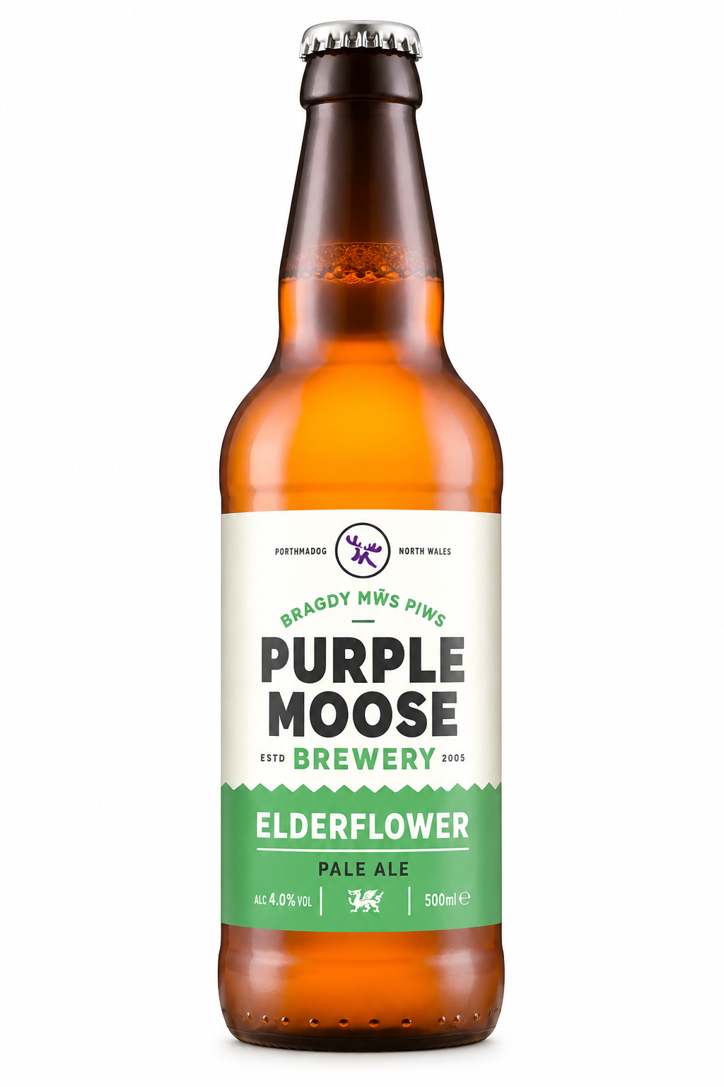 Purple Moose Elderflower Ale 500ml