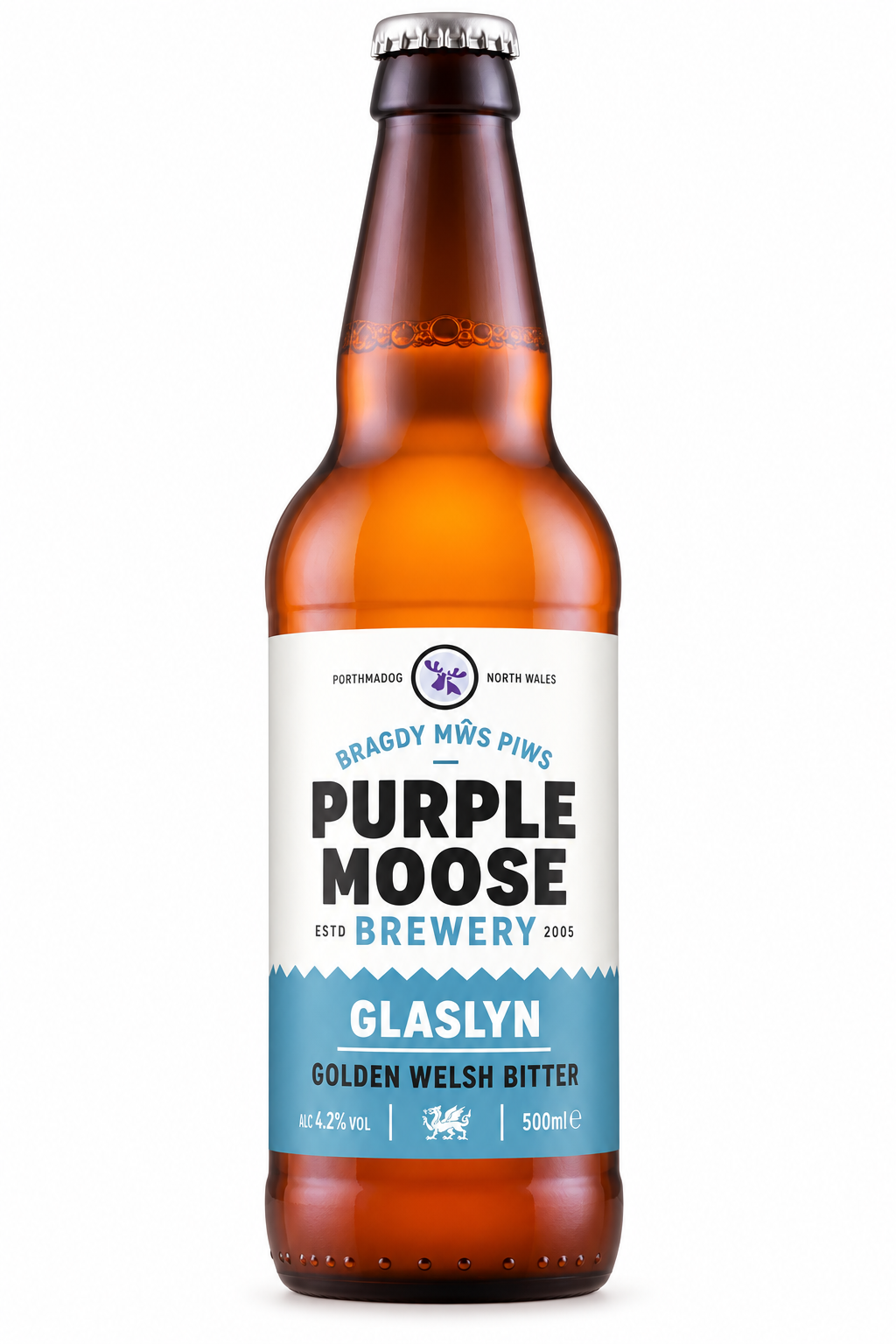 Purple Moose Cwrw Glaslyn Ale 500ml