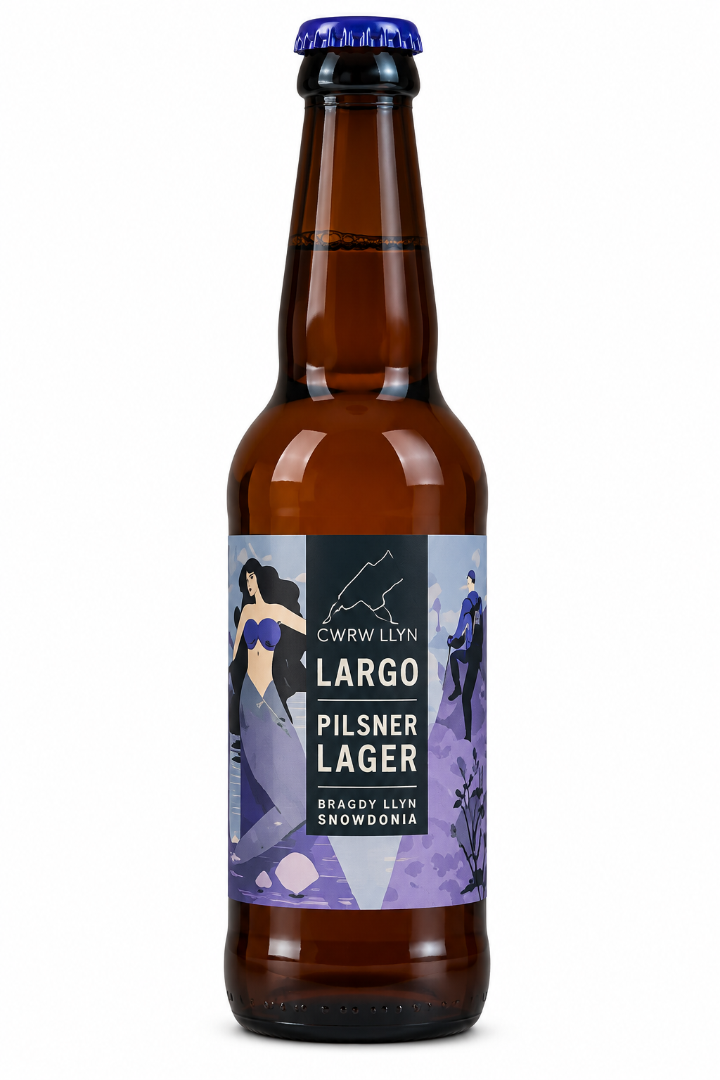 Cwrw Llŷn Largo Pilsner Lager 330ml