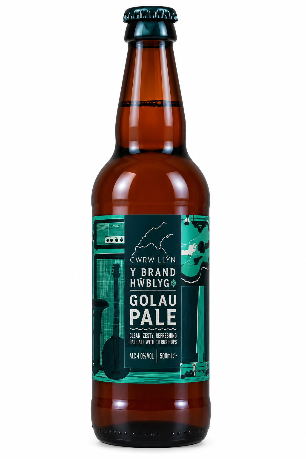 Cwrw Llŷn Y Brawd Houdini Pale Ale 500ml