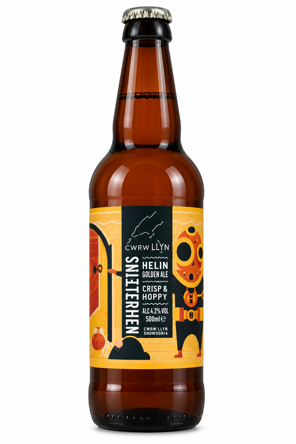 Cwrw Llŷn Seithenyn Golden Ale 500ml