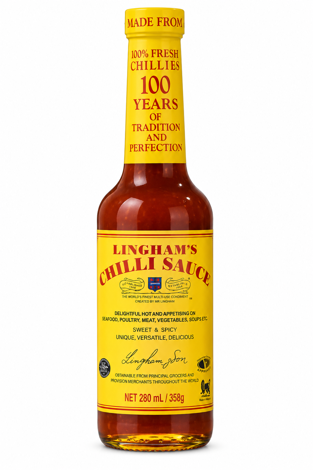 Lingham's Original Chilli Sauce 280ml