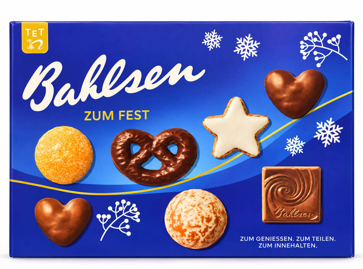 Bahlsen Zum Fest Christmas Biscuit Assortment 500g