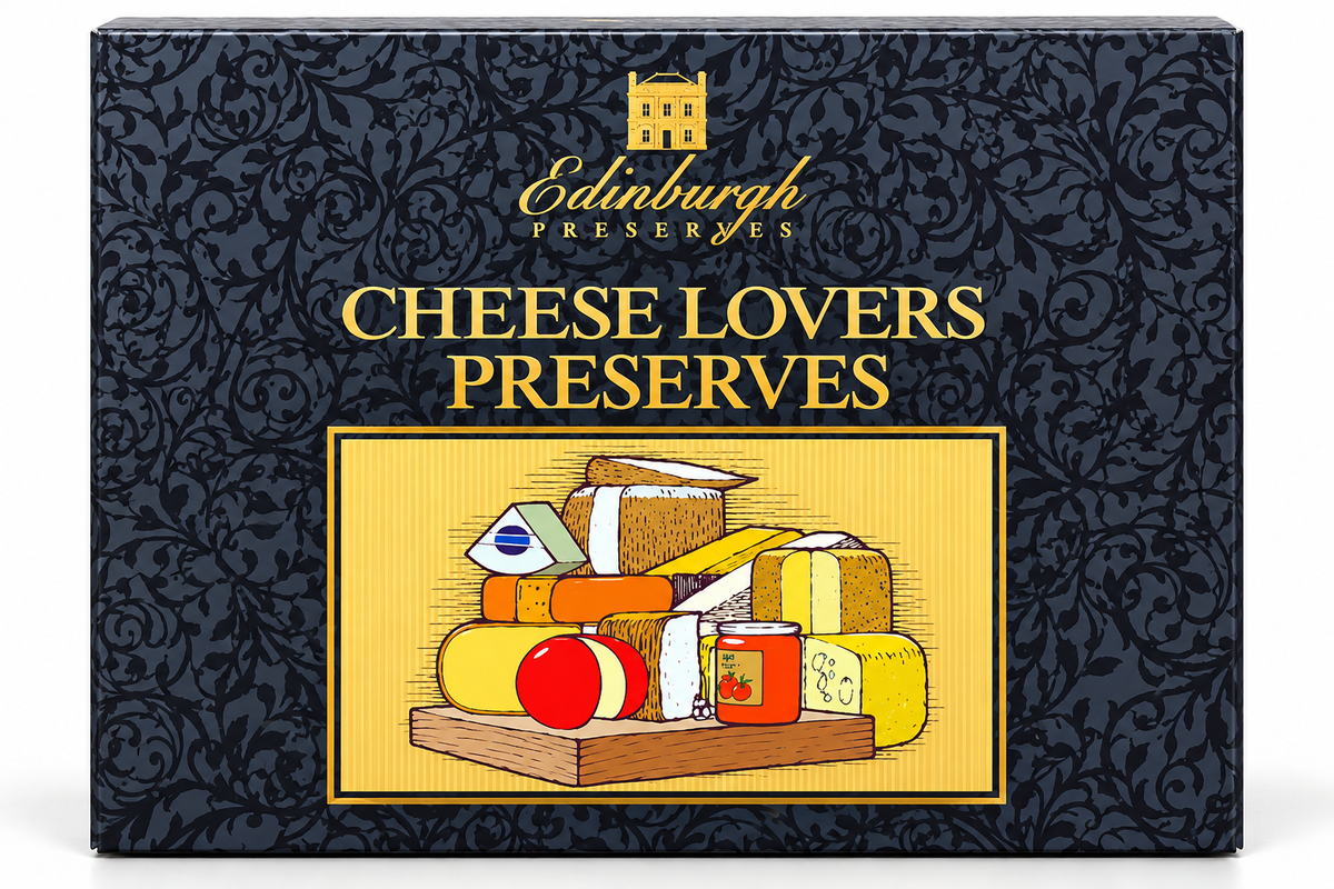 Edinburgh Preserves Cheese Lovers Preserves Gift Set 905g