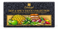 Edinburgh Preserves Hot & Spicy Sauce Collection 6 x 59ml