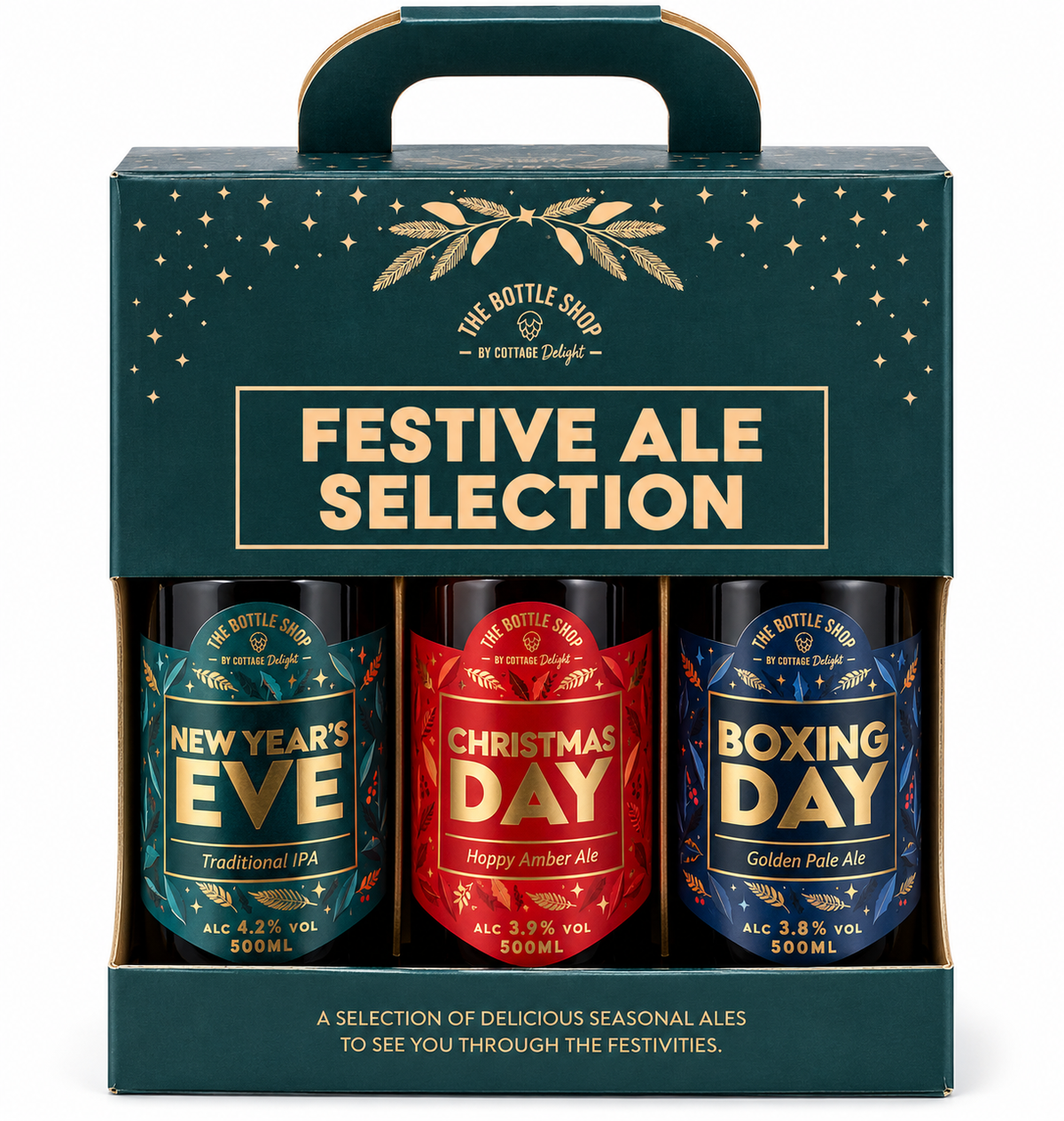 Cottage Delight Festive Ale Selection 3 x 500ml