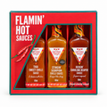 Cottage Delight Flamin’ Hot Sauces Gift Set 3 x 100ml