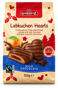 Lambertz Milk Chocolate Lebkuchen Hearts 150g