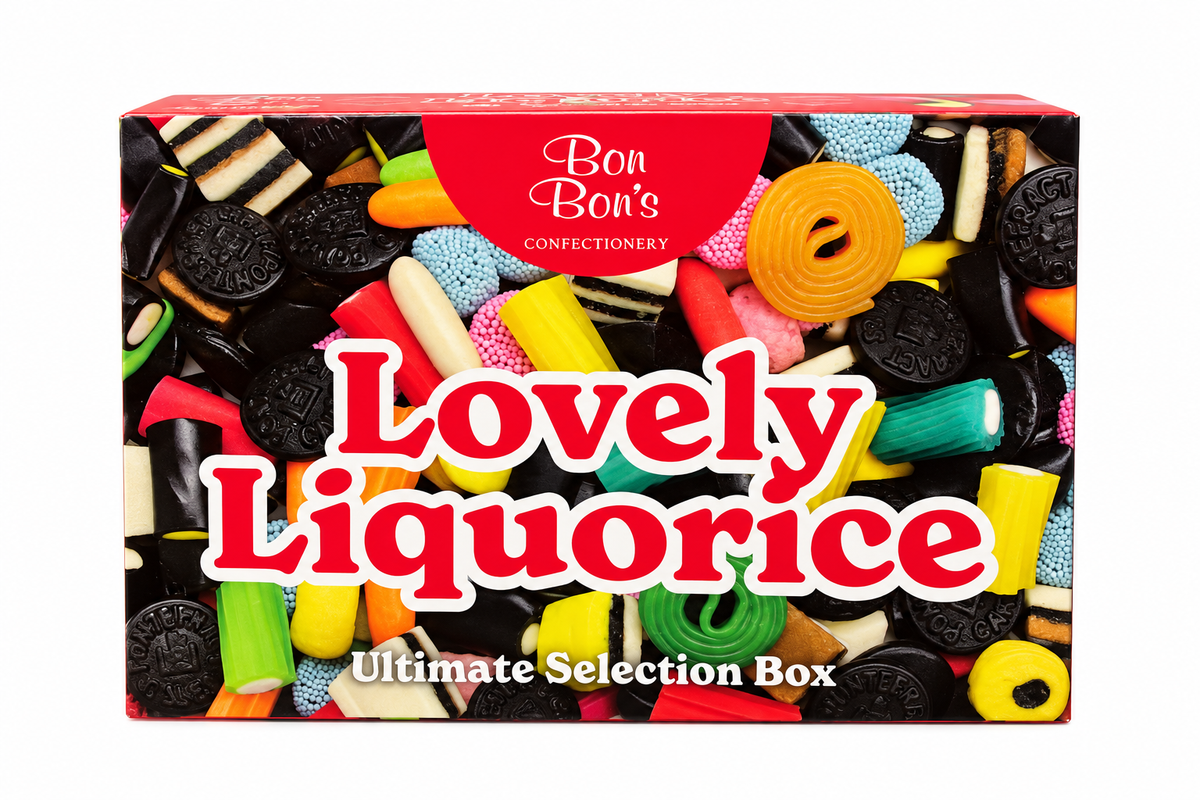 Bon Bon's Lovely Liquorice Ultimate Selection Box 900g