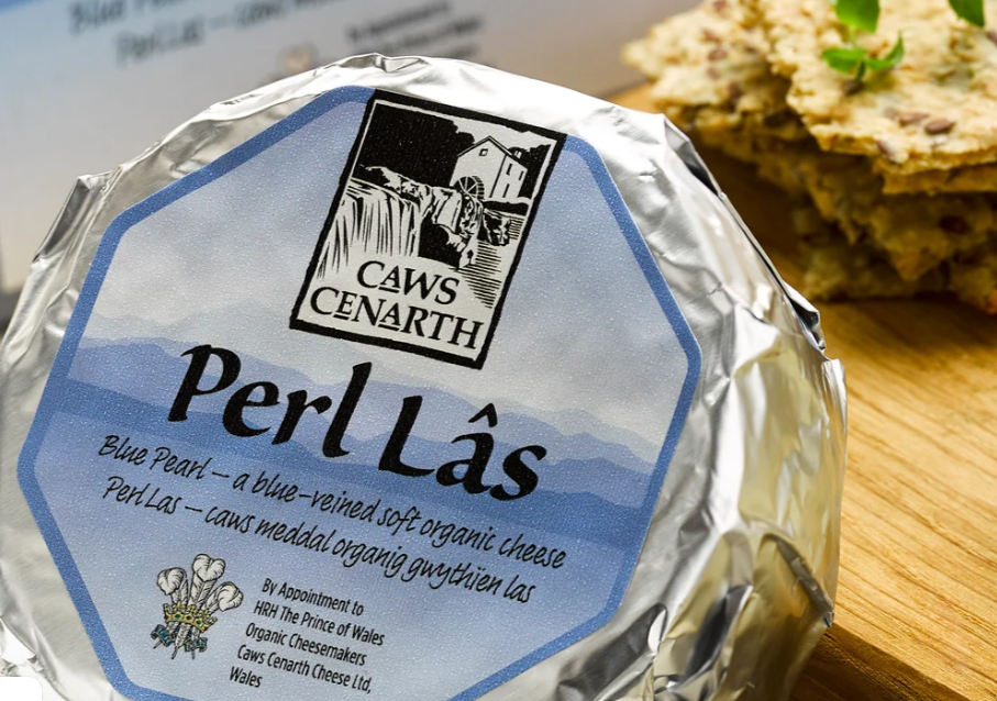 Caws Cenarth Perl Las Organic Welsh Blue Cheese – 200g