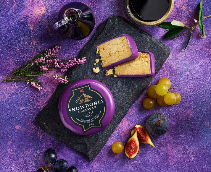 Snowdonia Purple Vale Balsamic & Caramelised Onion Cheddar 200g