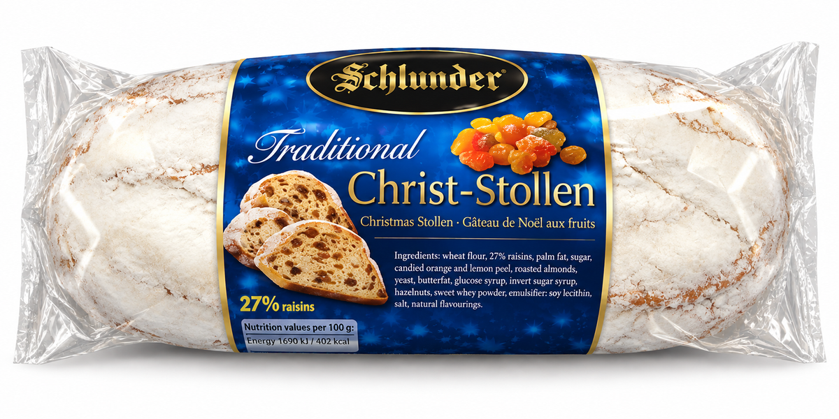 Schlünder Traditional Christ-Stollen 500g
