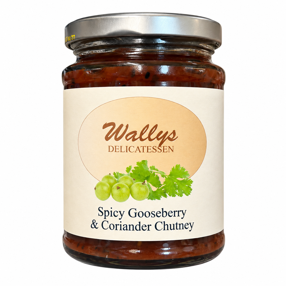 Wally’s Spicy Gooseberry & Coriander Chutney 310g