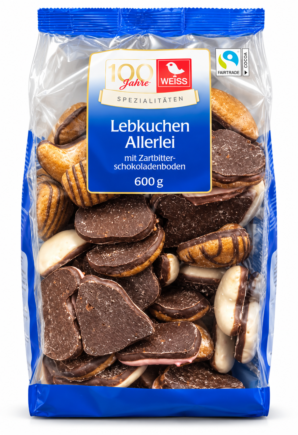 Weiss Lebkuchen Allerlei 600g