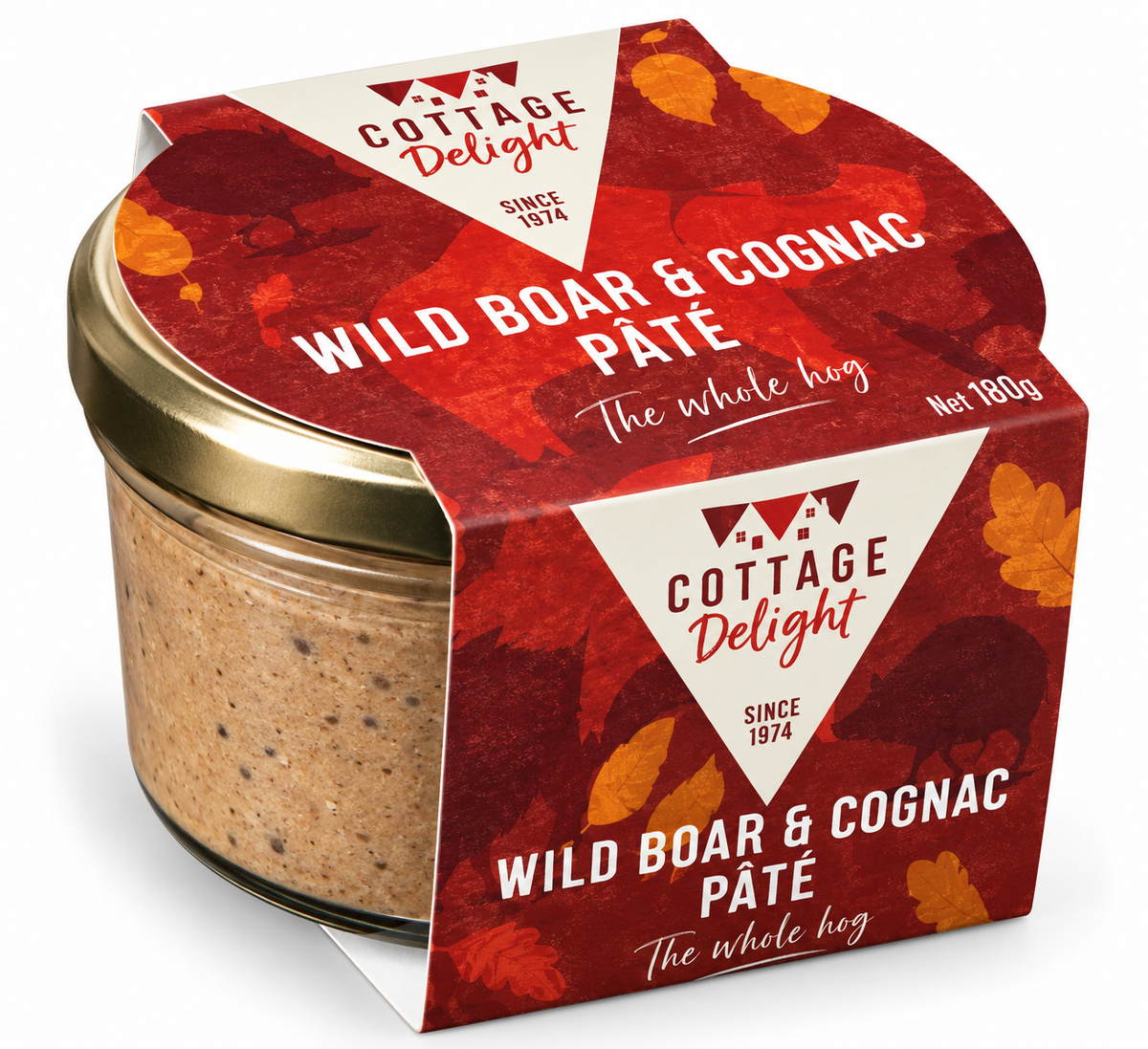 Cottage Delight Wild Boar & Cognac Pâté 180g
