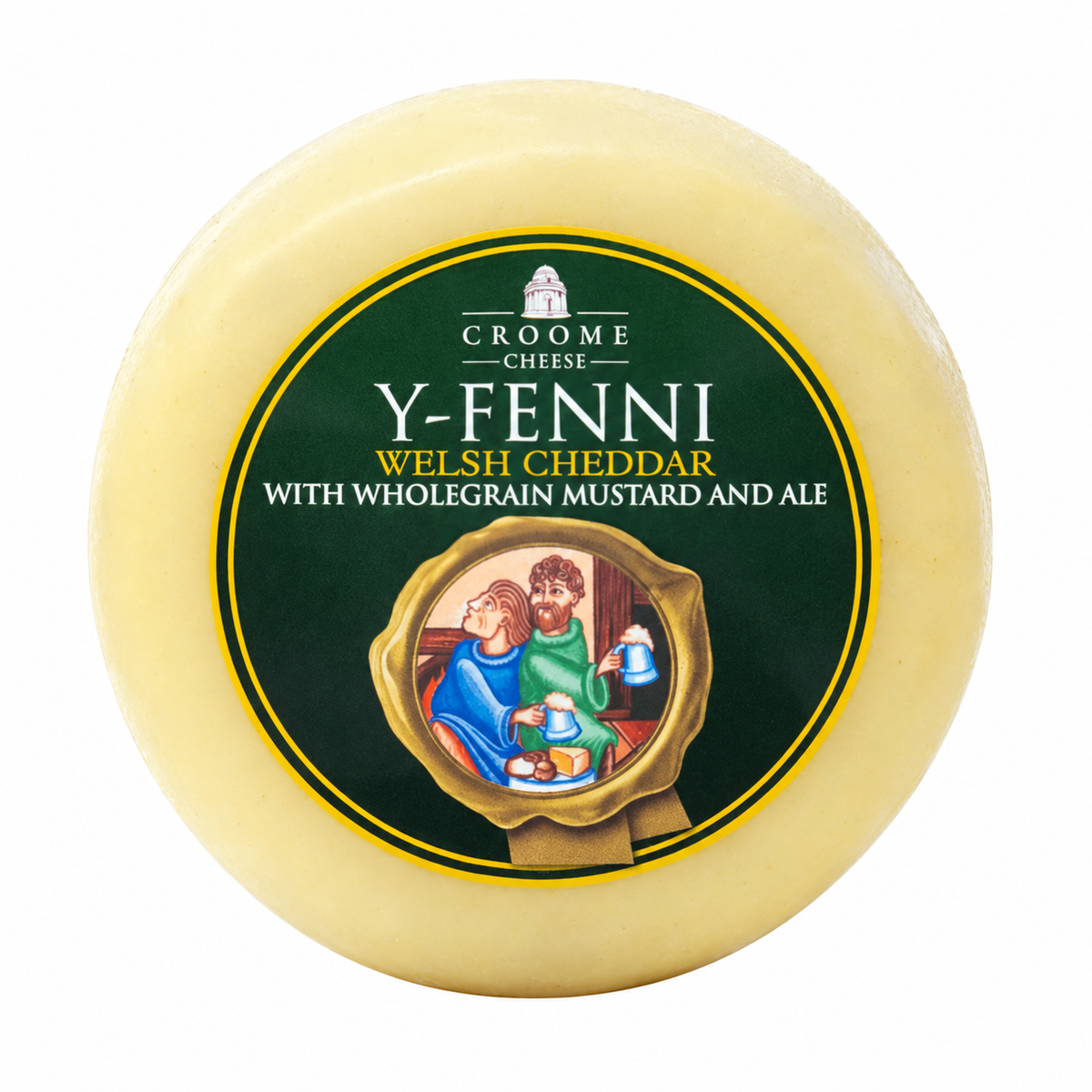 Croome Y-Fenni Cheddar with Mustard Seed & Ale 150g