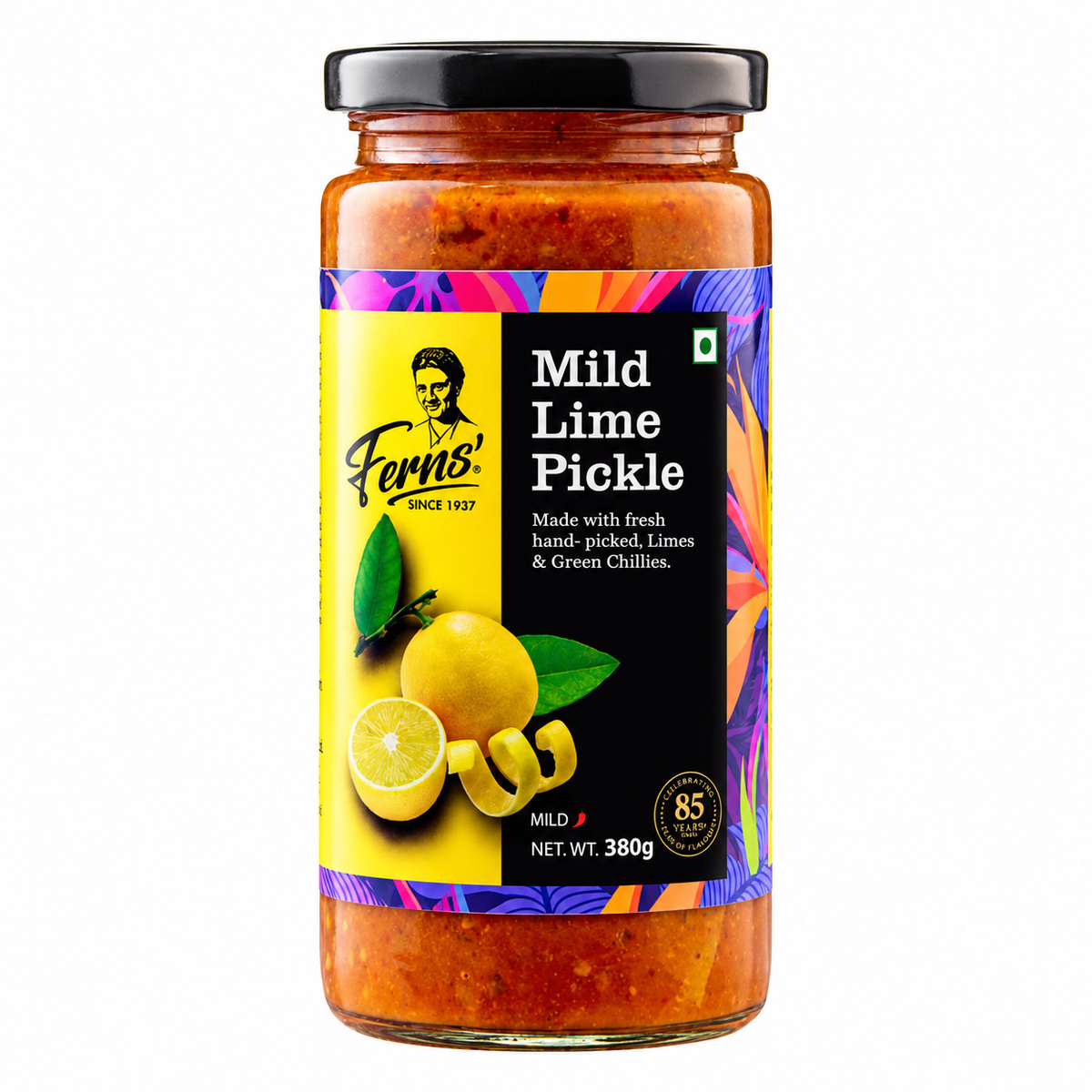 Ferns Mild Lime Pickle 380g