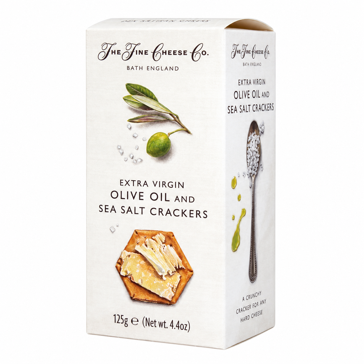 The Fine Cheese Co. Extra Virgin Olive Oil & Sea Salt Crackers 125g